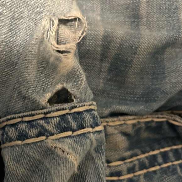 Distressed Blue True Religion Jeans - Picture 8 of 11